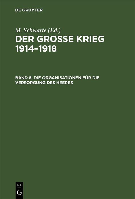 Der große Krieg 19141918 Organisationen der Kriegführung