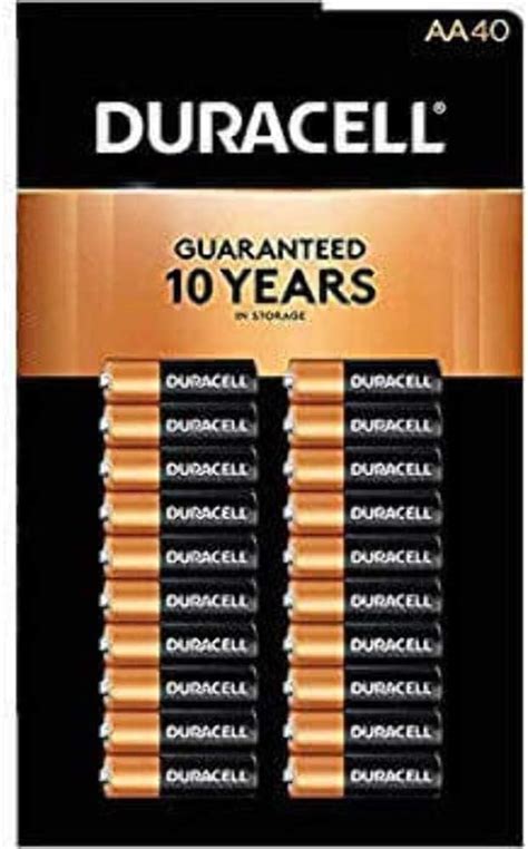 Duracell Mn Duralock Copper Top Alkaline Aa Batteries Pack