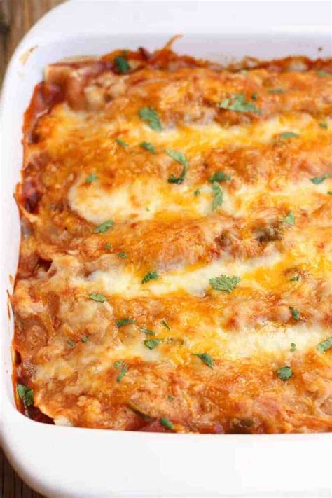 Slow Cooker Shredded Beef Enchiladas Tastes Better From Scratch