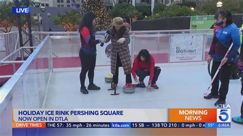 Holiday Ice Rink at Pershing Square (6 a.m.)