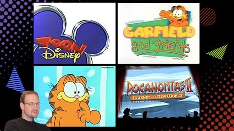 Retro 2005 Toon Disney Promos 10 Garfield And Friends January