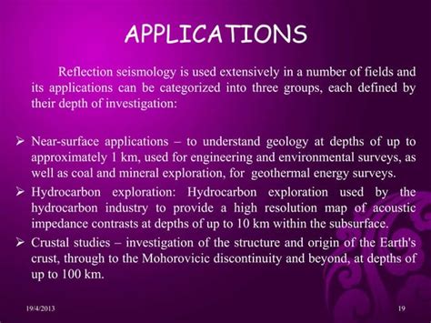 Reflecting Method Of Seismic Prospecting PPT