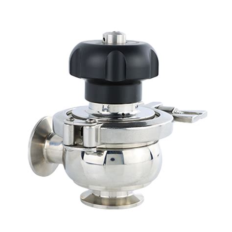 Stainless Steel Hygienic Single Seat Tank Bottom Valve With Plasctic