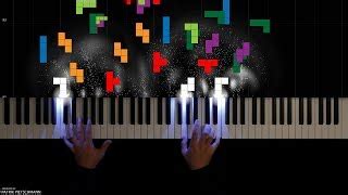 Tetris Theme Anonymous Piano Sheet Music Oktav