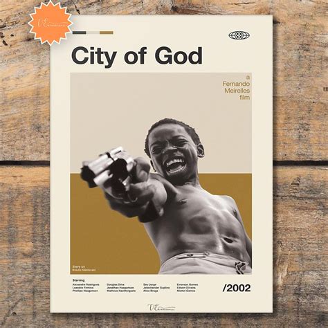 City of God Movie Poster City of God Movie Prints Movie Wall - Etsy