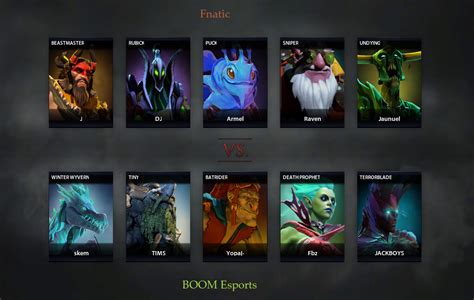 Fnatic Vs BOOM Match 09 07 2022 On DPC SEA Tour 3 Dota 2