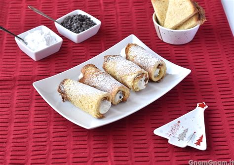 Cannoli Di Pandoro La Ricetta Di Gnam Gnam