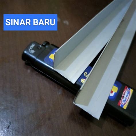 Jual Warna Silve Ca Lis Siku Alumunium Ukuran Cm X Cm Bisa Buat