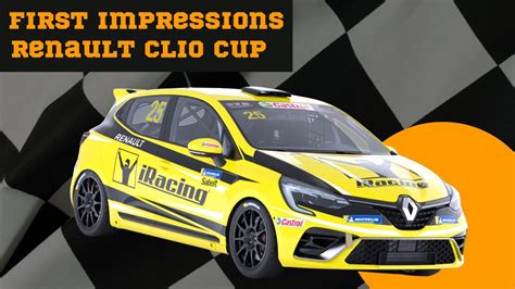 Renault Clio Cup First Impression Iracing Season New Build