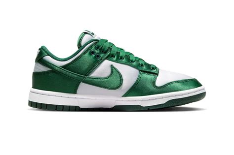 Nike Dunk Low Satin Green Raffle List • The Cop Guide