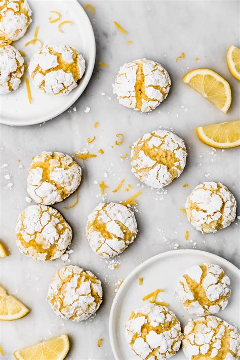 Lemon Crinkle Cookies Cravings Journal