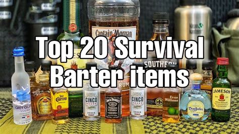 20 Barter Items Every Prepper Should Buy Now I Go Over My Top 20 Barter Items That Every