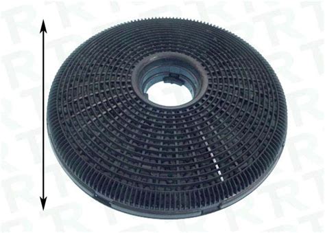 Tecnirecambio FILTRO 19 Cm CAMPANA CARBON ACTIVADO DK60 TEKA