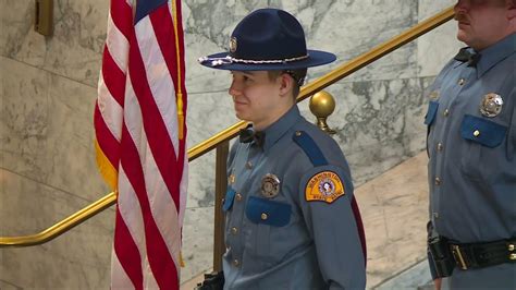 Washington State Patrol 117th Trooper Basic Training Commissioning