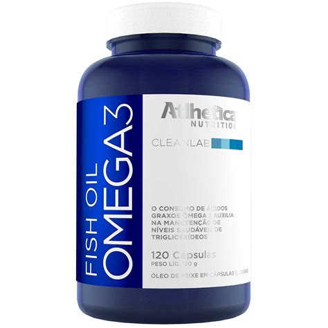 Mega Fish Oil Caps Atlhetica Nutrition Meu Mundo Fit