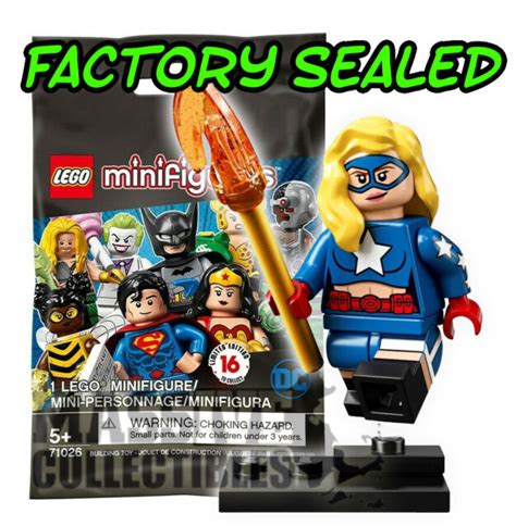 Lego 71026 Dc Super Heroes Minifigure Series Star Girl Factory Sealed