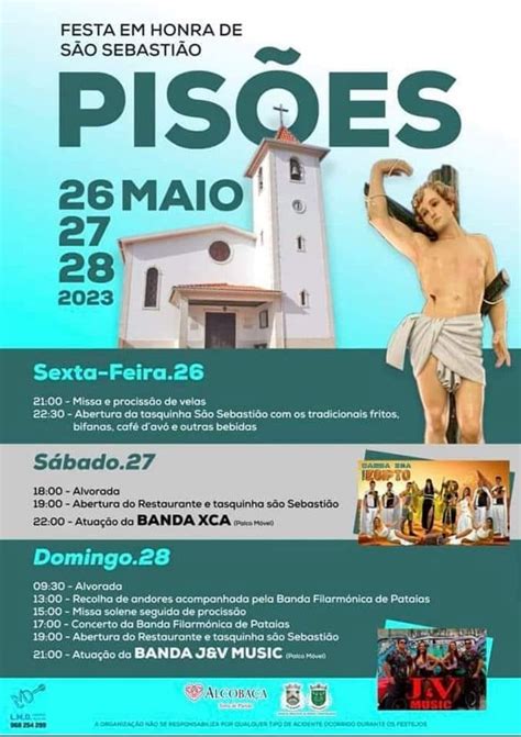 Festa em Honra de São Sebastião 2023 Pisões