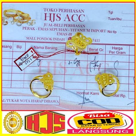 Promo Cincin Istri Sultan Arab Yang Lagi Viral Emas Mudah Kadar 675