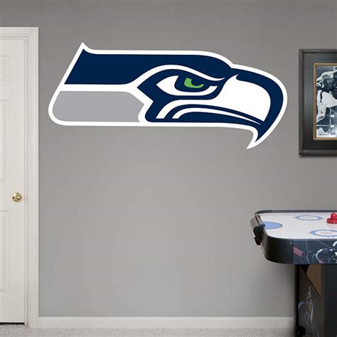 Seattle Seahawks Logo Wall Decal | Shop Fathead® for Seattle Seahawks Decor