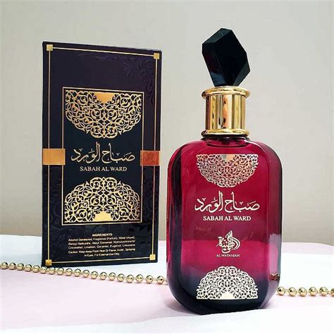 Perfume Feminino Al Wataniah Sabah Al Ward 100ml Perfume Árabe