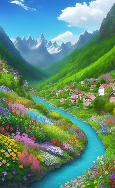 Solve Alpine Village Jigsaw Puzzle Online With Pieces