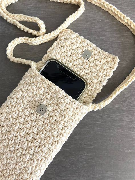 Phone Bag Pattern Bag Pattern Free Handbag Pattern Phone Bag Crochet Crochet Phone Cases