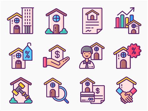 Cute House Icons