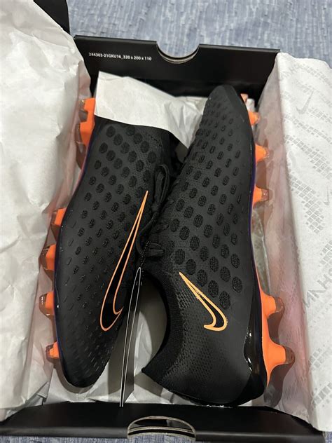 Nike Phantom Ultra Venom Fg Black Bright Citrus Size For Sale