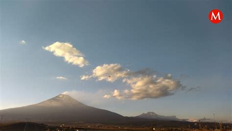 Actividad registrada por volcán Popocatépetl HOY 30 de diciembre 2023