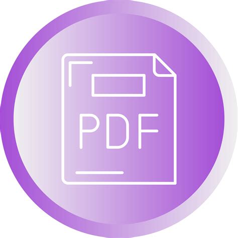 PDF Vector Icon 14421502 Vector Art at Vecteezy