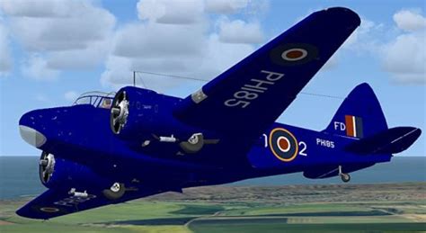 FSX Airspeed Oxford PH185 FSX Warbirds FlightSim