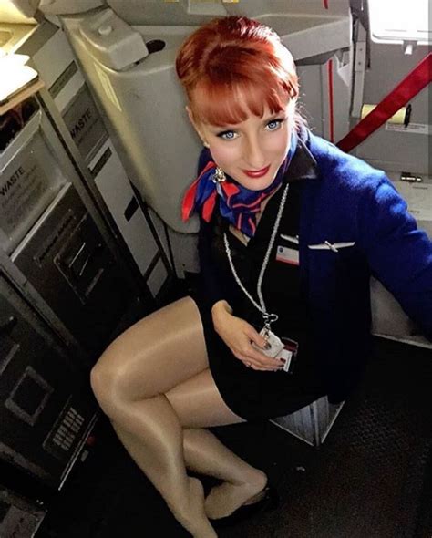 Pantyhose Legs Nylons Flight Attendant Hot Flight Girls Hot