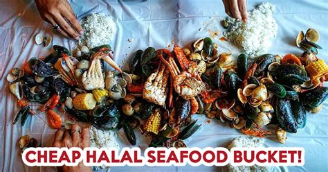 7 Halal Seafood Bucket Places From 17 Nett Onwards To Feast At With