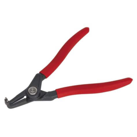 Circlip Pliers External Bent Nose 170mm Anvil Tool