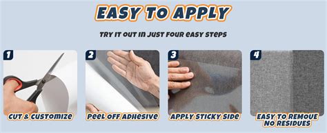 【no Pins Pain】 Cat Scratch Furniture Protector Self Adhesive Single