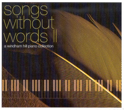 Songs Without Words Iia Windham Hill Piano Collection By Various