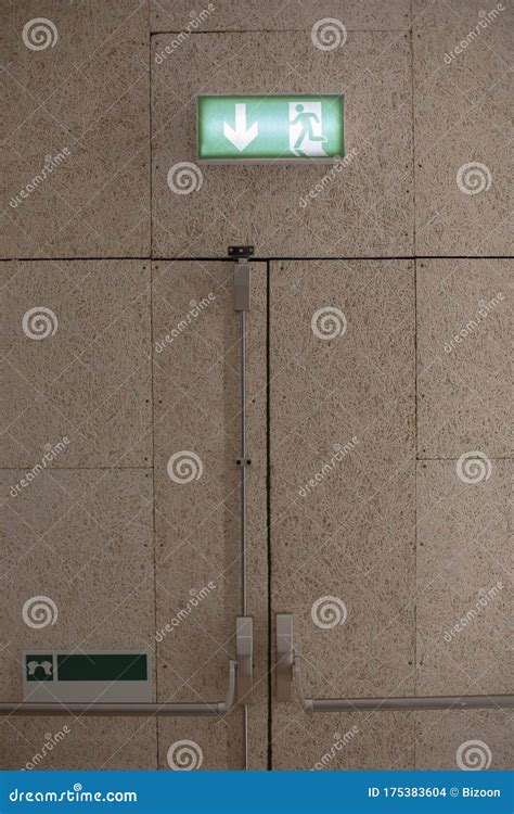 Exit Sign Above Door Stock Photos - Download 70 Royalty Free Photos