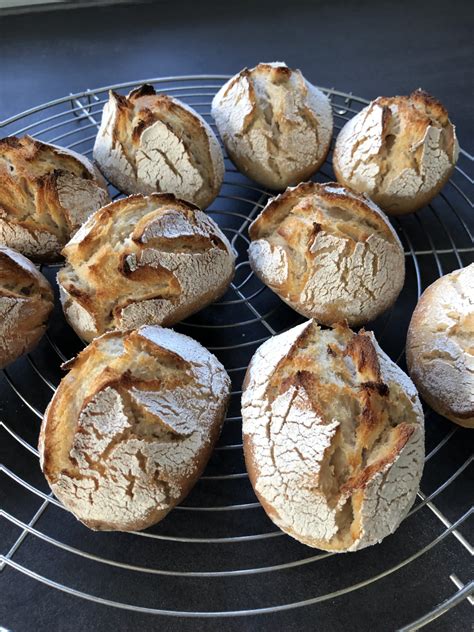 Lievito Madre Brötchen ohne Hefe Einfach Backen Marcel Paa