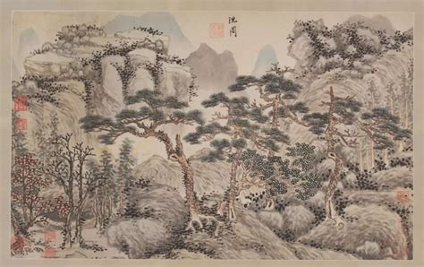 沈周的200幅高清山水画，真难得！