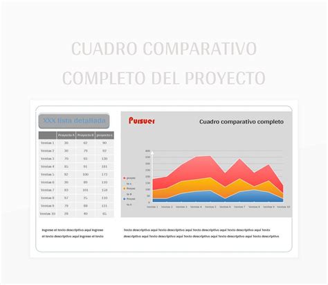 Plantillas Cuadro Comparativo Integral Del Proyecto Para Hojas De