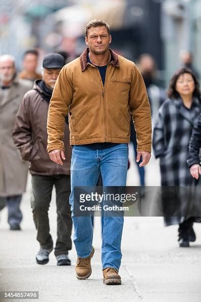 Alan Ritchson Is Seen Filming Jack Reacher Season 2 In Soho On News Photo Getty Images