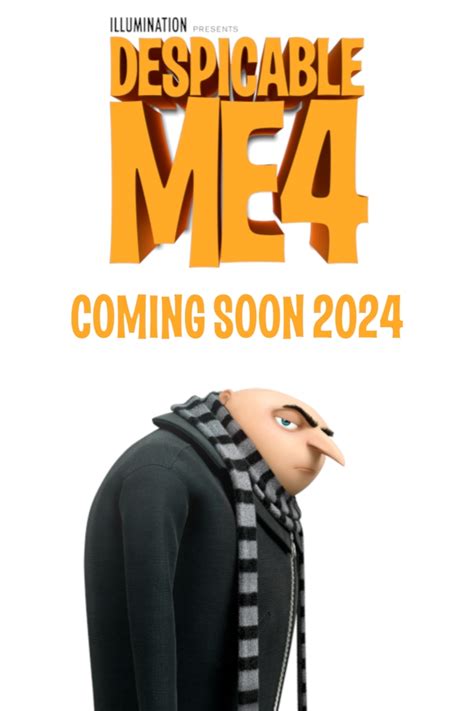 Despicable Me 4 Coming Soon Poster by DawidGolaszewski on DeviantArt