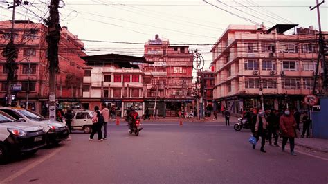 Quiet Walk In Kathmandu City Travel Nepal K Uhd Fps Hdr Binaural