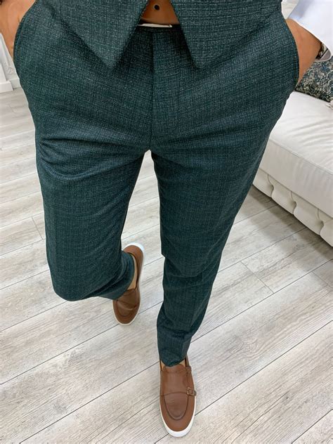 Vermont Green Slim Fit Suit Bojoni