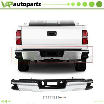 For Chevy Silverado Gmc Sierra Rear Step Bumper W Park