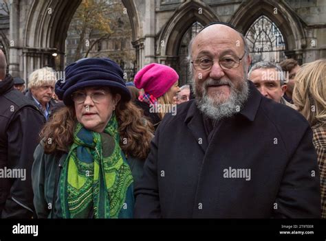 Londres Royaume Uni Novembre Le Grand Rabbin Ephraim Mirvis