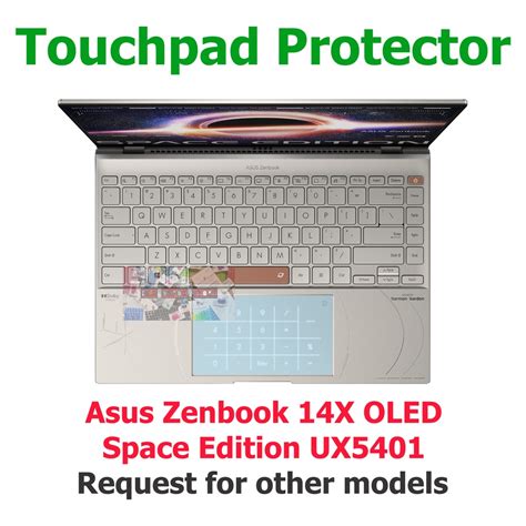 Jual Touchpad Trackpad Protector Asus Zenbook 14x Oled Space Edition