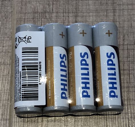 Clocks Controls Philips Aa Carbon Battery 15v Zinc Chloride Technology