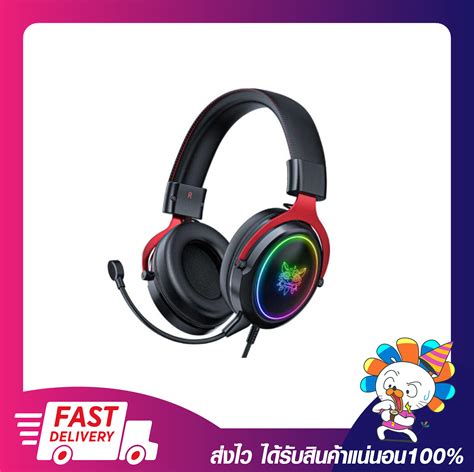 Onikuma Gaming Headset X Metal Mesh Rgb Black