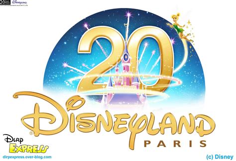 Logos E Información Del 20 Aniversario De Disneyland Paris 20 Días